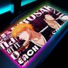 BLEACH Large RGB Mouse Pad Gaming Mousepads LED Mouse Mat Gamer Desk Mats Rubber Table Rug 11 - Anime Gifts Store