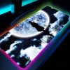 BLEACH Large RGB Mouse Pad Gaming Mousepads LED Mouse Mat Gamer Desk Mats Rubber Table Rug 2 - Anime Gifts Store