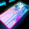 BLEACH Large RGB Mouse Pad Gaming Mousepads LED Mouse Mat Gamer Desk Mats Rubber Table Rug 3 - Anime Gifts Store