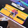 Banana Fish Mouse pad RGB PC Gamer Computer Laptop Anime Keyboard Mouse Mat Luminous Large Mousepad 1 - Anime Gifts Store