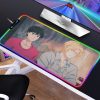 Banana Fish Mouse pad RGB PC Gamer Computer Laptop Anime Keyboard Mouse Mat Luminous Large Mousepad 13 - Anime Gifts Store