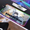 Banana Fish Mouse pad RGB PC Gamer Computer Laptop Anime Keyboard Mouse Mat Luminous Large Mousepad 17 - Anime Gifts Store