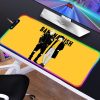 Banana Fish Mouse pad RGB PC Gamer Computer Laptop Anime Keyboard Mouse Mat Luminous Large Mousepad 5 - Anime Gifts Store