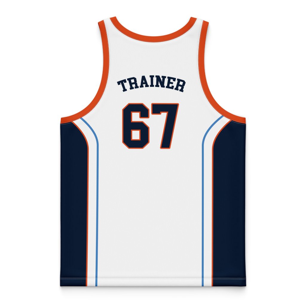 Basketball Jersey flat back 1 4 - Anime Gifts Store