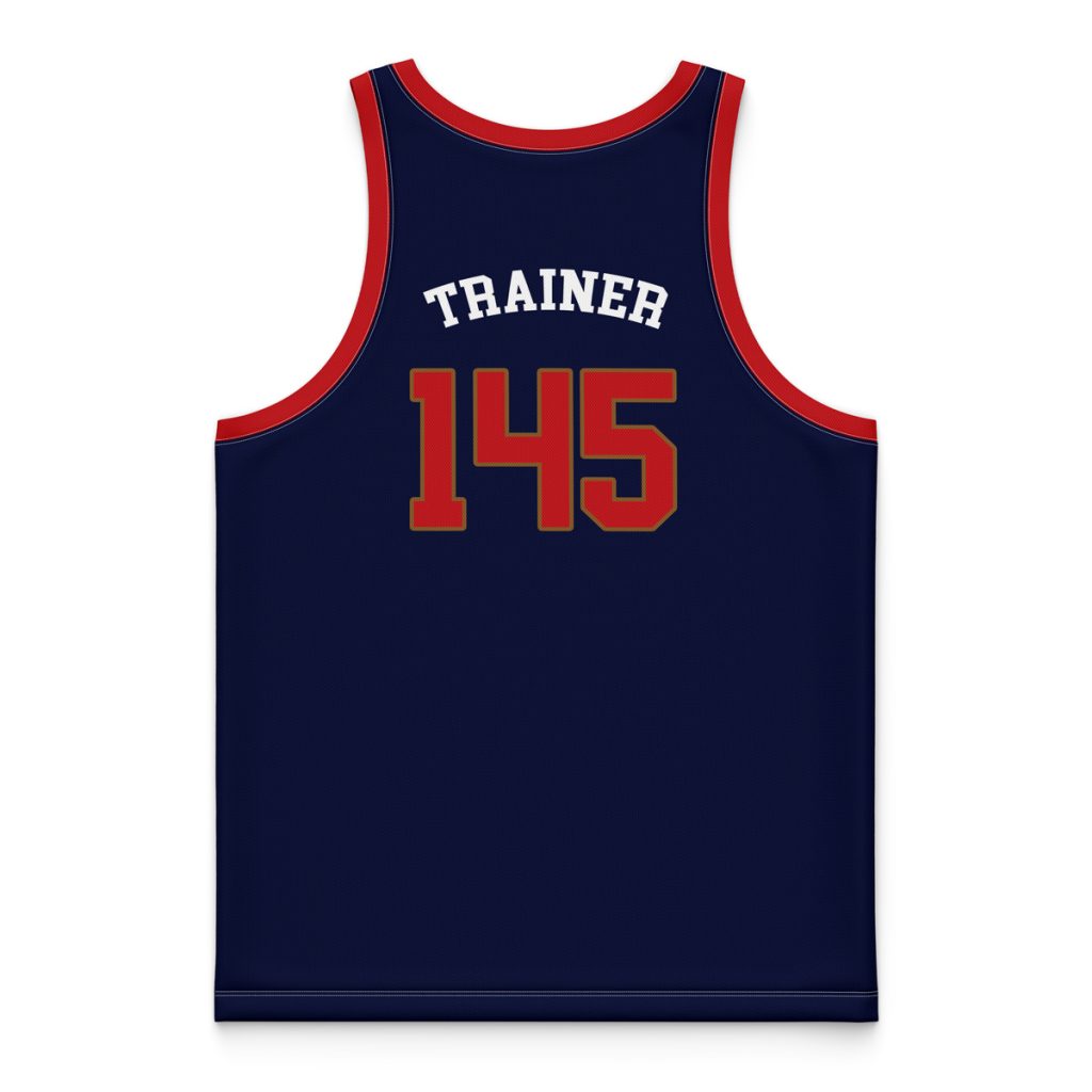 Basketball Jersey flat back 12 1 - Anime Gifts Store