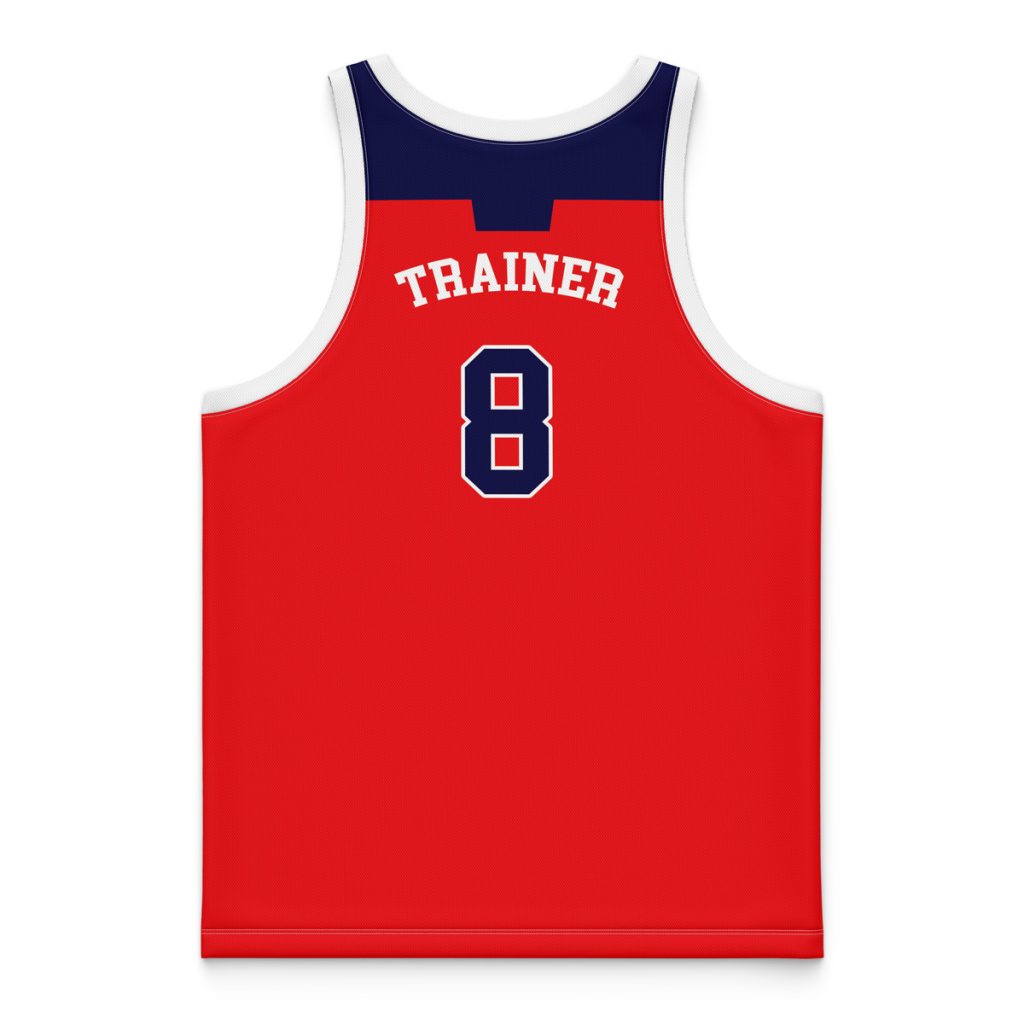 Basketball Jersey flat back 16 1 - Anime Gifts Store