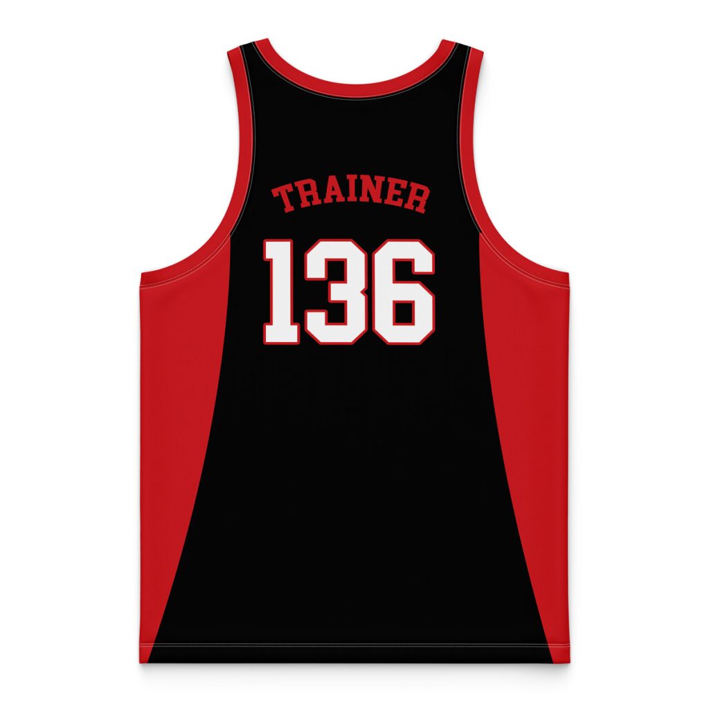 Basketball Jersey flat back 3 2 - Anime Gifts Store