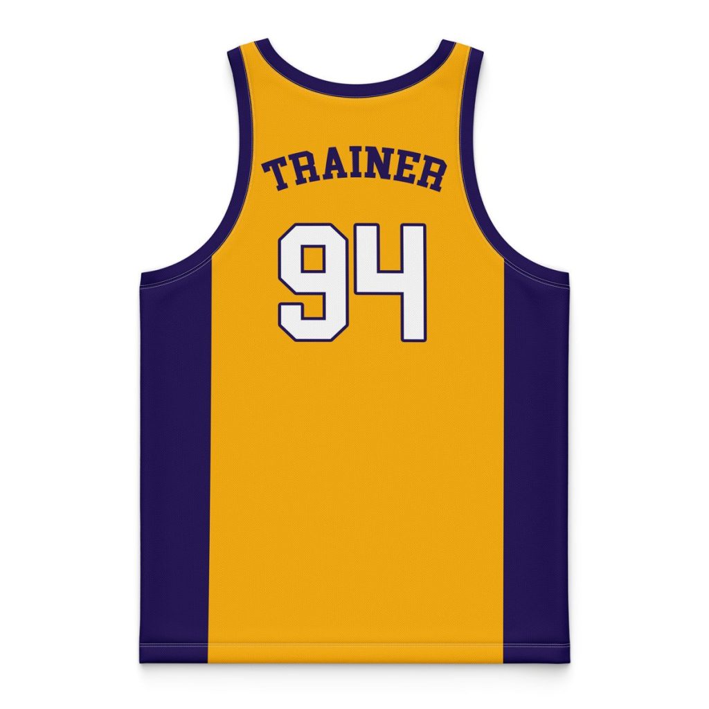 Basketball Jersey flat back 5 2 - Anime Gifts Store