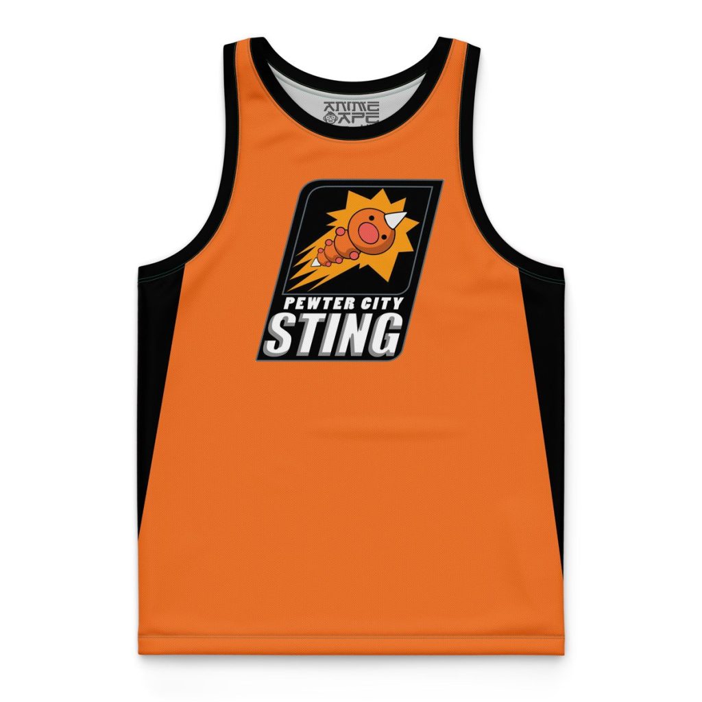 Basketball Jersey flat front 11 1 - Anime Gifts Store