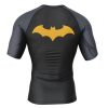 Batman DC Rashguards Short Sleeve BACK Mockup - Anime Gifts Store