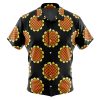 Black MDL Dressrosa OP Short Sleeve Hawaiian Shirt FRONT - Anime Gifts Store