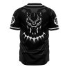 Black Panther Marvel AOP Baseball Jersey BACK Mockup - Anime Gifts Store