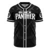 Black Panther Marvel AOP Baseball Jersey FRONT Mockup - Anime Gifts Store