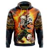 Blazing Bakugo My Hero Academia AOP Hoodie 3D FRONT Mockup - Anime Gifts Store