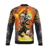 Blazing Bakugo My Hero Academia Bomber Jacket BACK Mockup - Anime Gifts Store