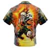 Blazing Bakugo My Hero Academia Short Sleeve Hawaiian Shirt BACK Mockup - Anime Gifts Store