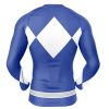 Blue Ranger Compression Shirt Rash Guard back 1 - Anime Gifts Store