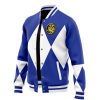 Blue Ranger MMPR Varsity Jacket F RIGHT Mockup - Anime Gifts Store