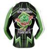 Broly Compression Shirt Rash Guard back - Anime Gifts Store