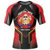 Broly Short Sleeve Rash Guard front 1 - Anime Gifts Store