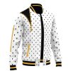 Bruno Bucciarati Pattern JBA Varsity Jacket F LEFT Mockup - Anime Gifts Store