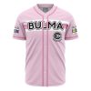 Bulma Pink DBZ AOP Baseball Jersey AOP Baseball Jersey FRONT Mockup - Anime Gifts Store