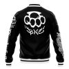 Burn Knuckles Crew L Varsity Jacket BACK Mockup - Anime Gifts Store