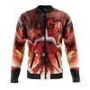 Burning Attack on Titan Bomber Jacket FRONT Mockup - Anime Gifts Store