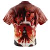 Burning Attack on Titan Short Sleeve Hawaiian Shirt BACK Mockup - Anime Gifts Store