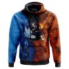 Burning Fire Shoto front mockup - Anime Gifts Store