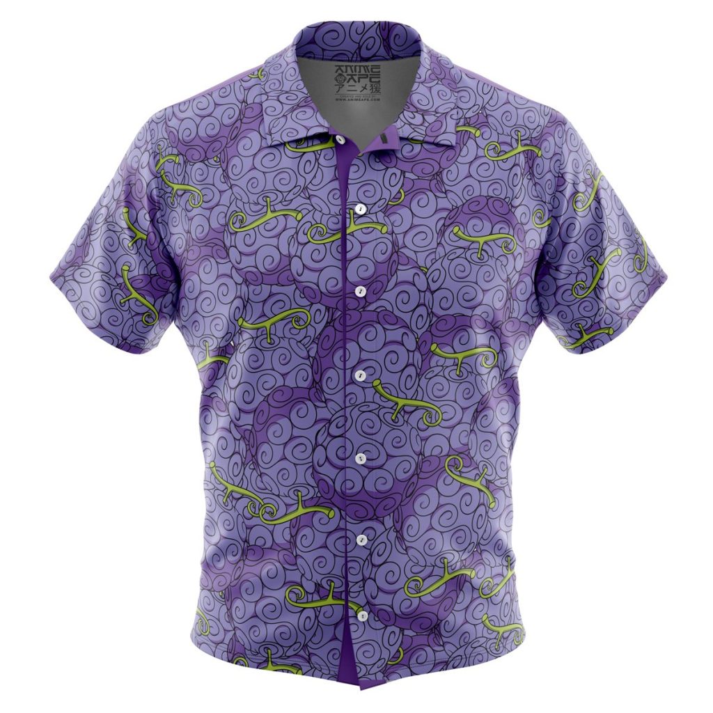 Button Up Hawaiian Shirt front new 2 - Anime Gifts Store