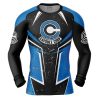 Capsule Corp Compression Shirt Rash Guard front - Anime Gifts Store