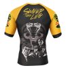 Cobra kai Short Sleeve Rash Guard back - Anime Gifts Store