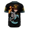 Company 8 V1 Fire Force AOP Baseball Jersey BACK Mockup - Anime Gifts Store