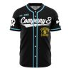 Company 8 V2 Fire Force AOP Baseball Jersey FRONT Mockup - Anime Gifts Store