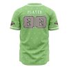 Cool Minecraft AOP Baseball Jersey BACK Mockup - Anime Gifts Store