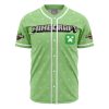 Cool Minecraft AOP Baseball Jersey FRONT Mockup - Anime Gifts Store