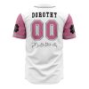 Coral Peacocks BC AOP Baseball Jersey AOP Baseball Jersey BACK Mockup - Anime Gifts Store