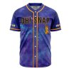 Cosmic Infinity Stones Marvel AOP Baseball Jersey FRONT Mockup - Anime Gifts Store