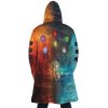 Cosmic Infinity Stones Marvel AOP Hooded Cloak Coat BACK Mockup - Anime Gifts Store