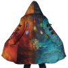 Cosmic Infinity Stones Marvel AOP Hooded Cloak Coat MAIN Mockup - Anime Gifts Store