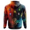 Cosmic Infinity Stones Marvel AOP Hoodie 3D BACK Mockup - Anime Gifts Store