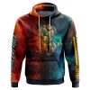 Cosmic Infinity Stones Marvel AOP Hoodie 3D FRONT Mockup - Anime Gifts Store