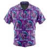 Cosmic Mewtwo Pokemon Short Sleeve Hawaiian Shirt FRONT Mockup - Anime Gifts Store