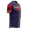 Crimson Lions BC AOP Baseball Jersey SIDE Mockup - Anime Gifts Store