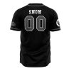 Crows of Castle Black Snow GOT AOP Baseball Jersey AOP Baseball Jersey BACK Mockup - Anime Gifts Store