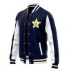 Dandy Space Dandy Varsity Jacket F RIGHT Mockup - Anime Gifts Store