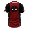 Deadpool Marvel AOP Baseball Jersey BACK Mockup 1 - Anime Gifts Store