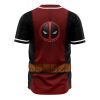 Deadpool Marvel AOP Baseball Jersey BACK Mockup - Anime Gifts Store