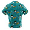 Deku My Hero Academia Short Sleeve Hawaiian Shirt BACK Mockup - Anime Gifts Store